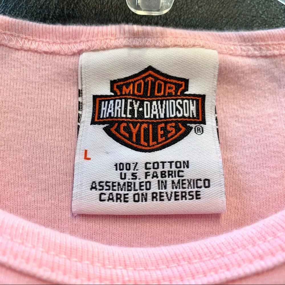 Harley Davidson Short Sleeve Graphic Tee Shirt Bayside Harley - Picture 6 of 9